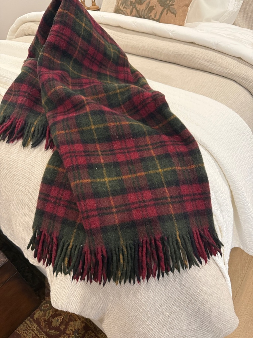 LLBean Wool Throw - Picture 5 of 5
